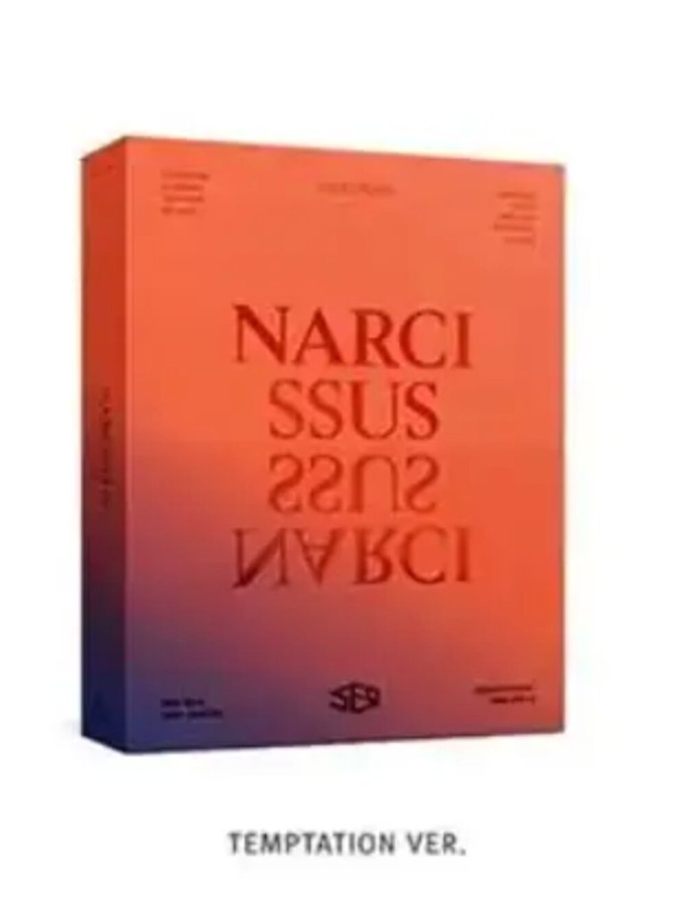 SF9 - NARCISSUS 6th Mini Album Temptation Ver. Red - K POP Sealed